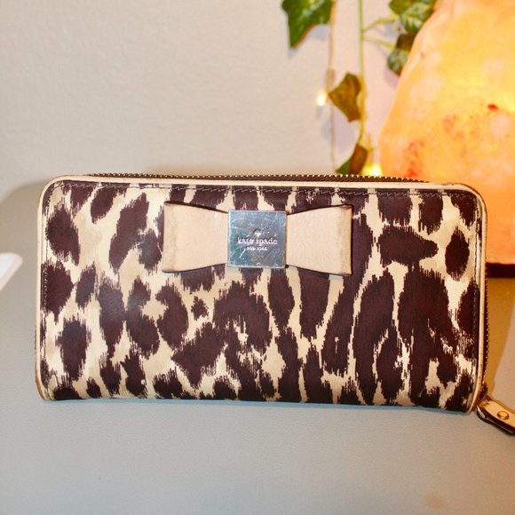 kate spade Handbags - KATE SPADE CHEETAH WALLET